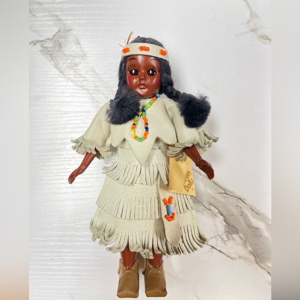 Vintage and rare Carlson Native American doll